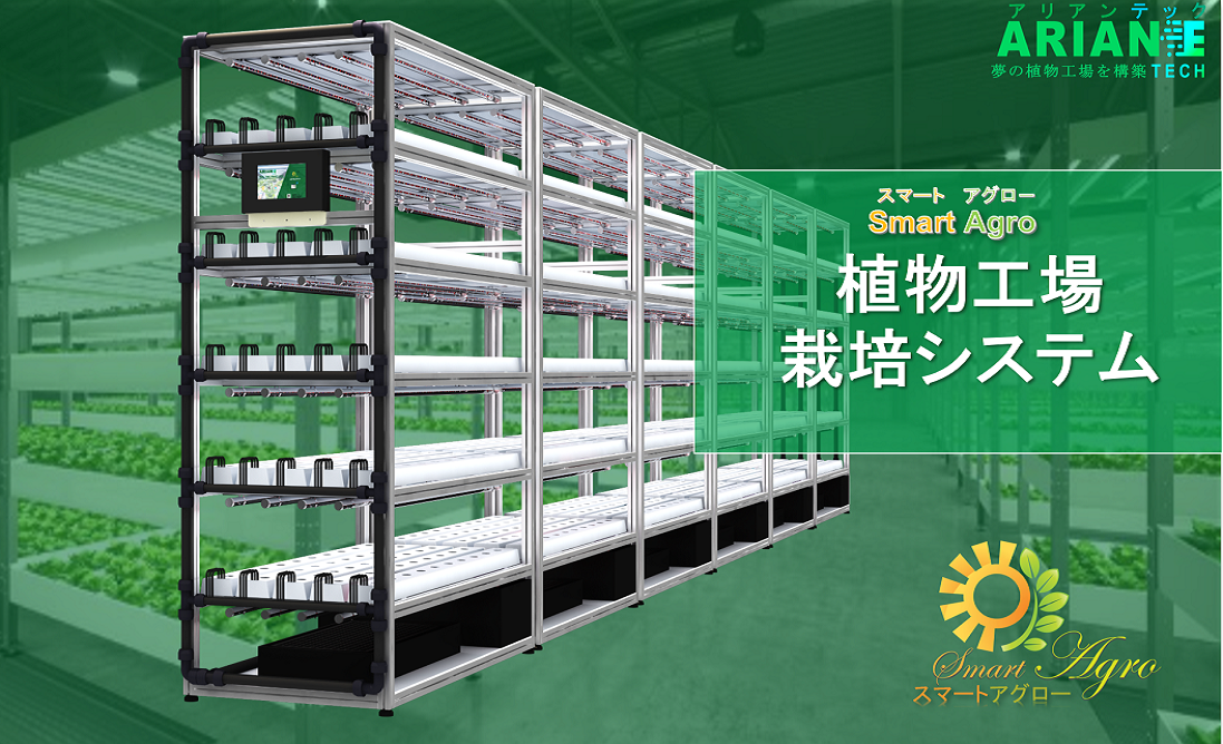 植物工場システム栽培設備